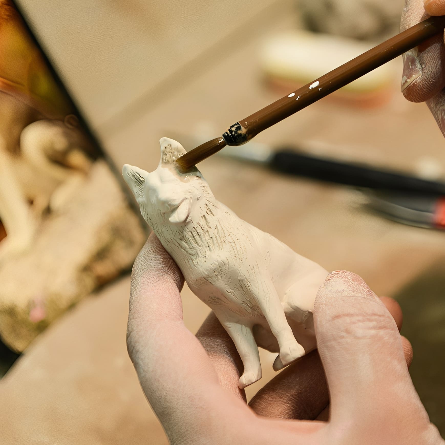 Minimalist Cylinder Pet Urn for Ashes #CY902