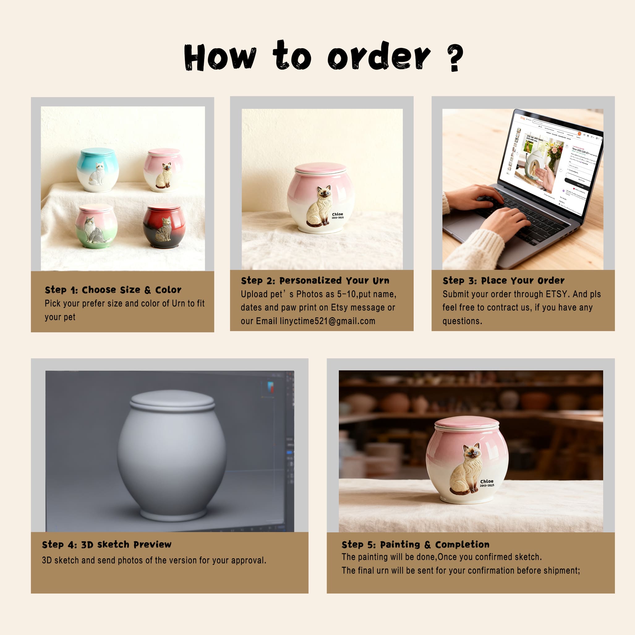 Small Cat-Shaped Ceramic Urn, 55lbs Pet Urns for Cat Ashes,Cat Urns for Ashes Animal Urns for Ashe Pet Cremation Urn