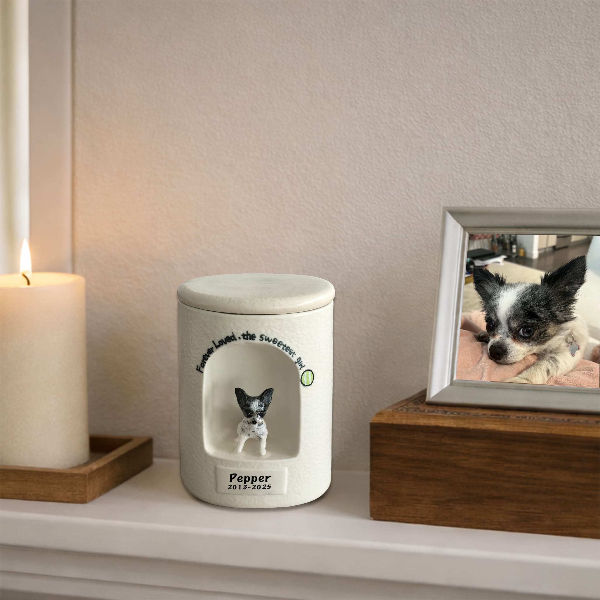 Personalized Dog Urn #BC404