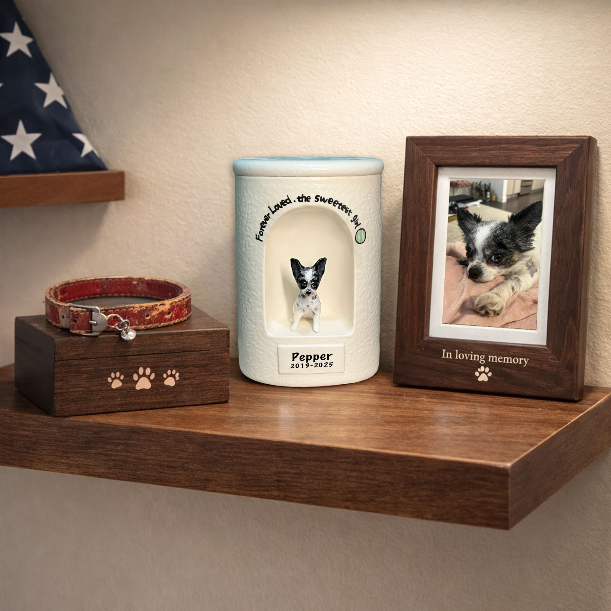 Personalized Dog Urn #BC404