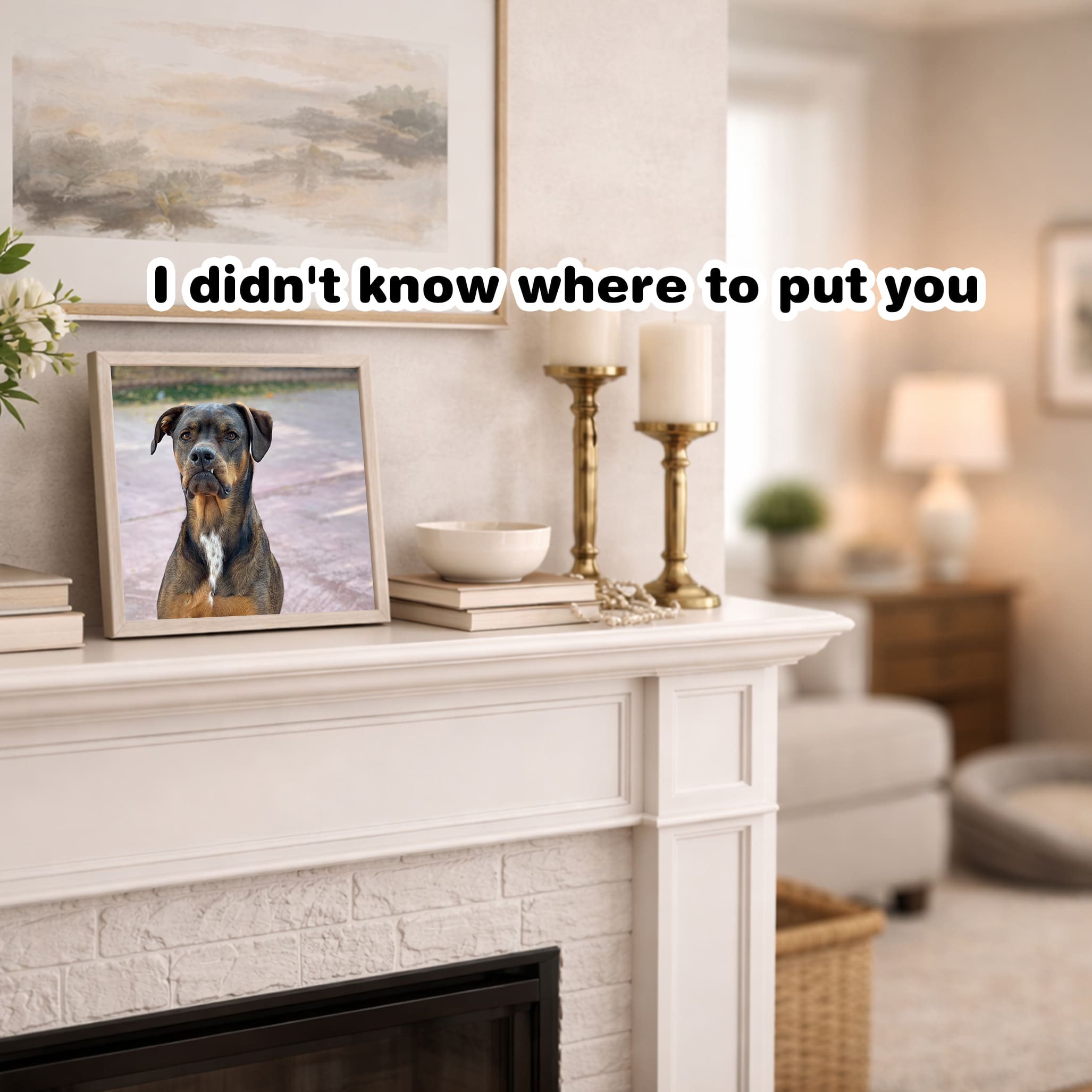 Personalized Dog Urn #BC404