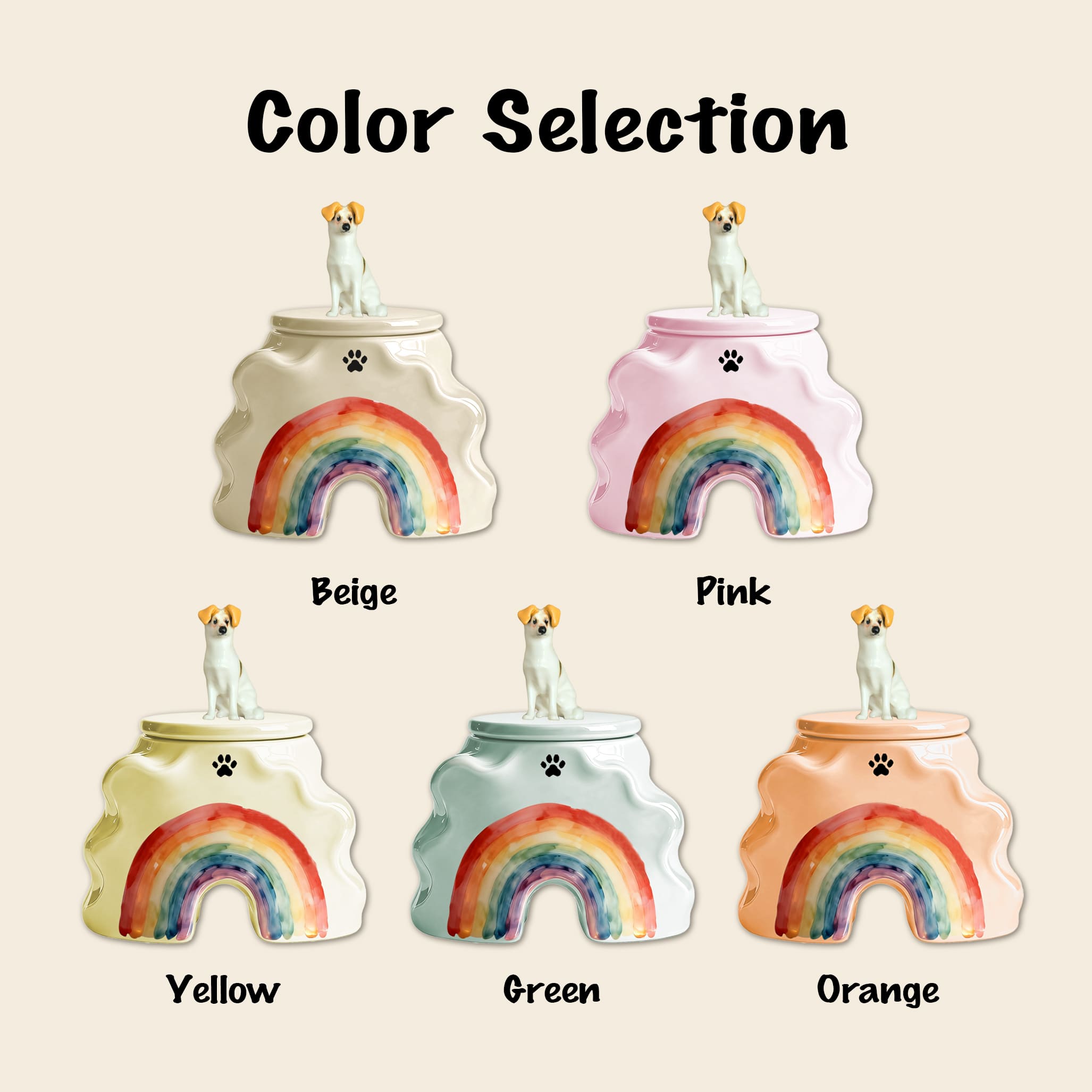 Custom Dog Urn for Ashes #RB310