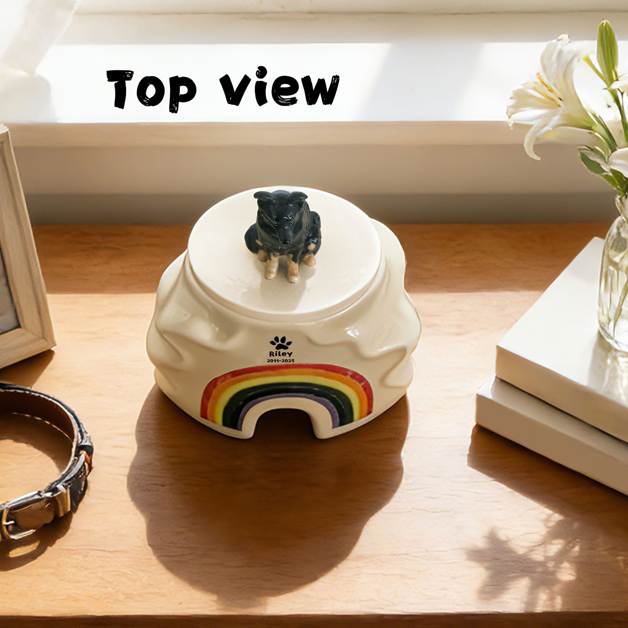 Custom Dog Urn for Ashes #RB310
