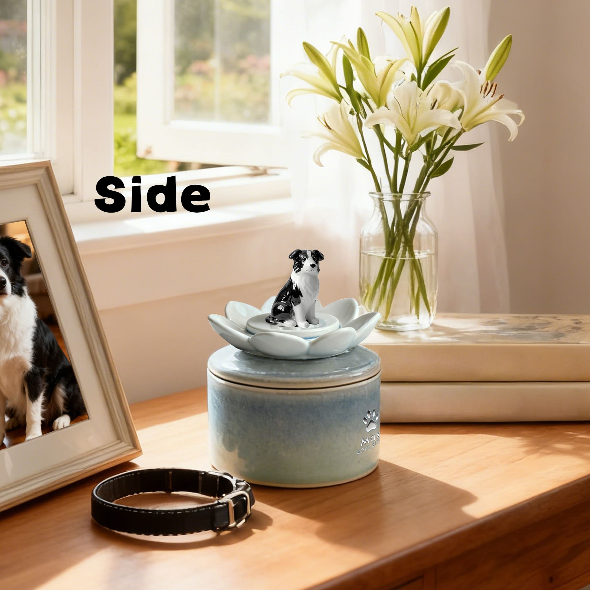 Handcrafted Ceramic Dog Urn #LO101