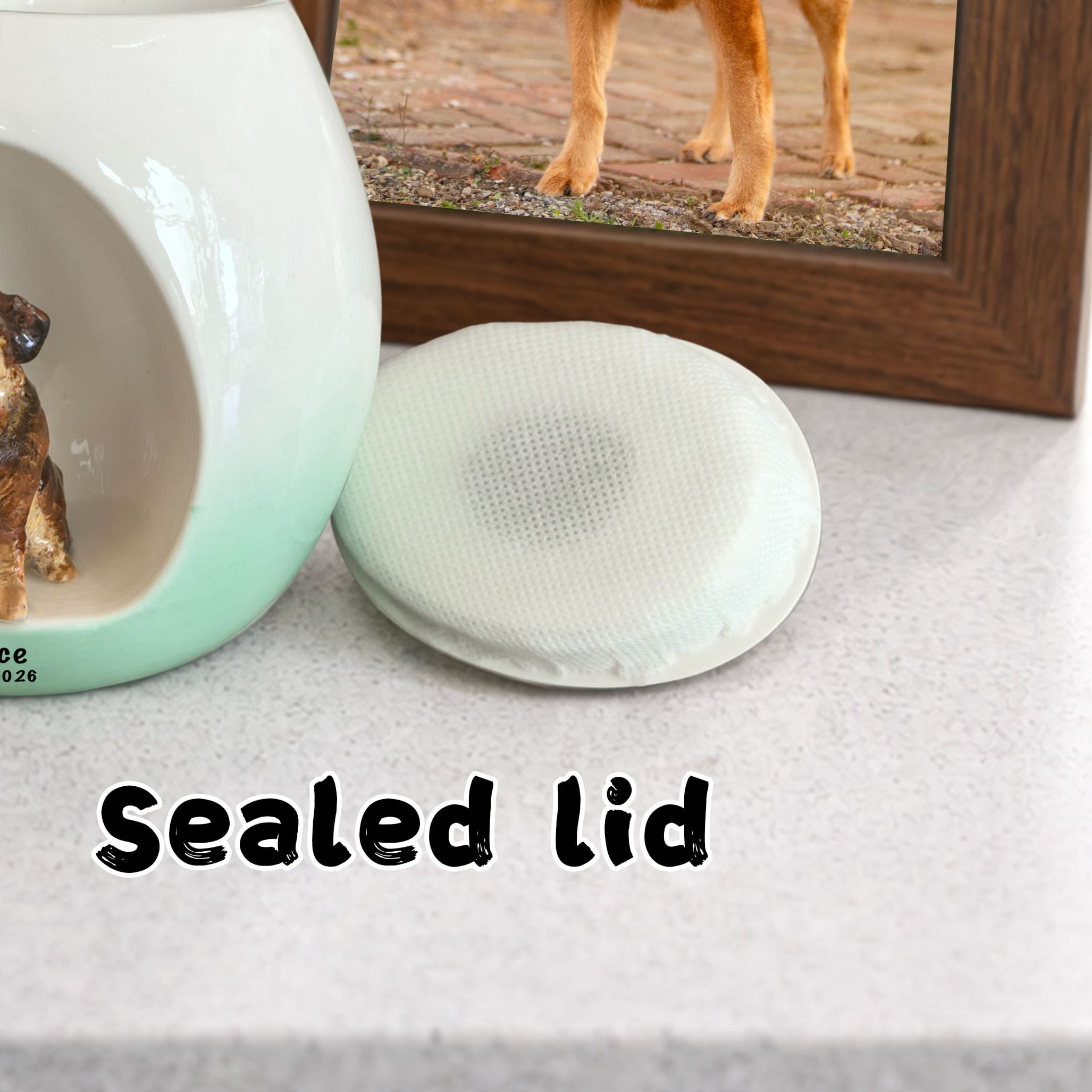 Luxury Teardrop Dog Urn Customisation