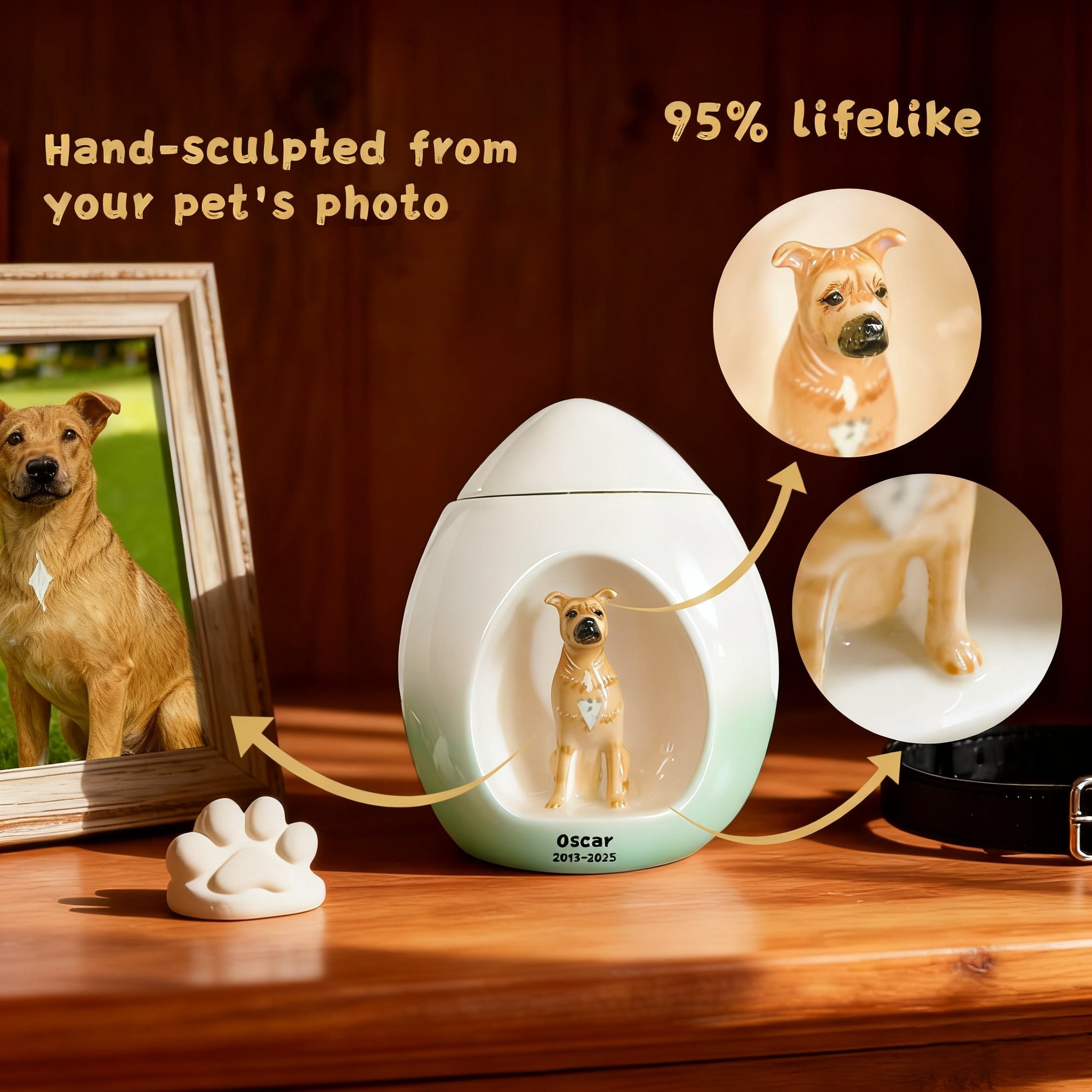 Personalized Ceramic Pet Urns