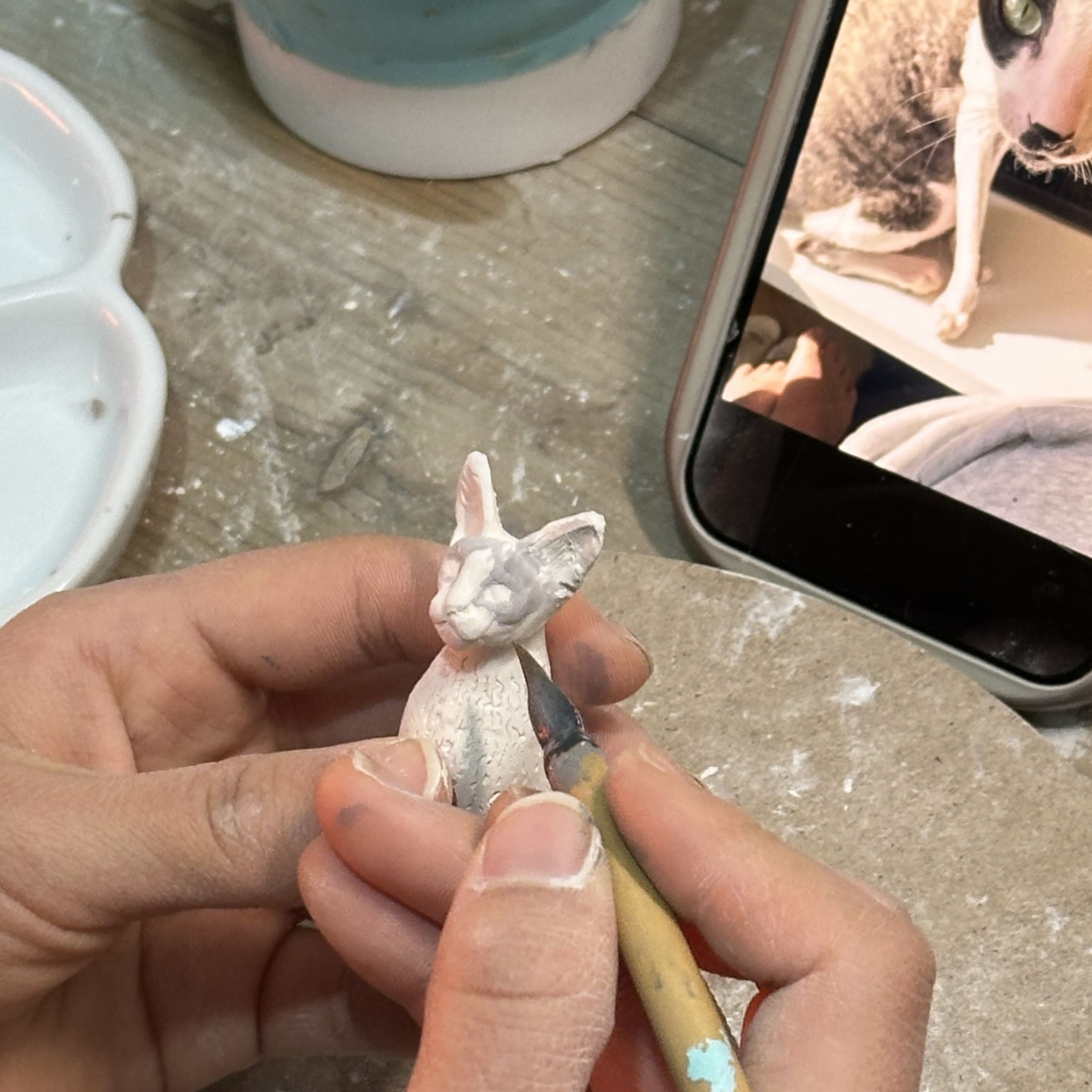 Personalized Cat Urn for Ashes #RB307