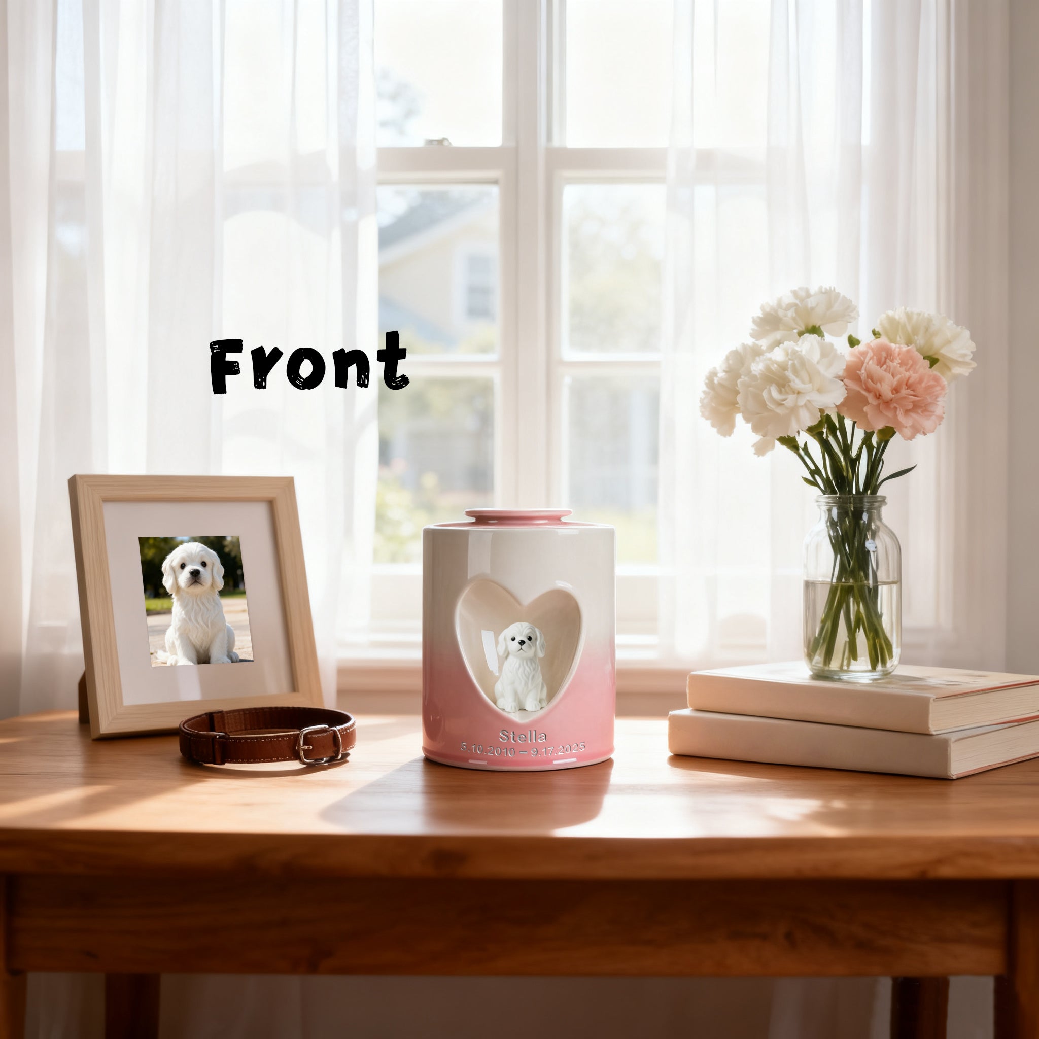 Heart-Shaped Pet Urn 15