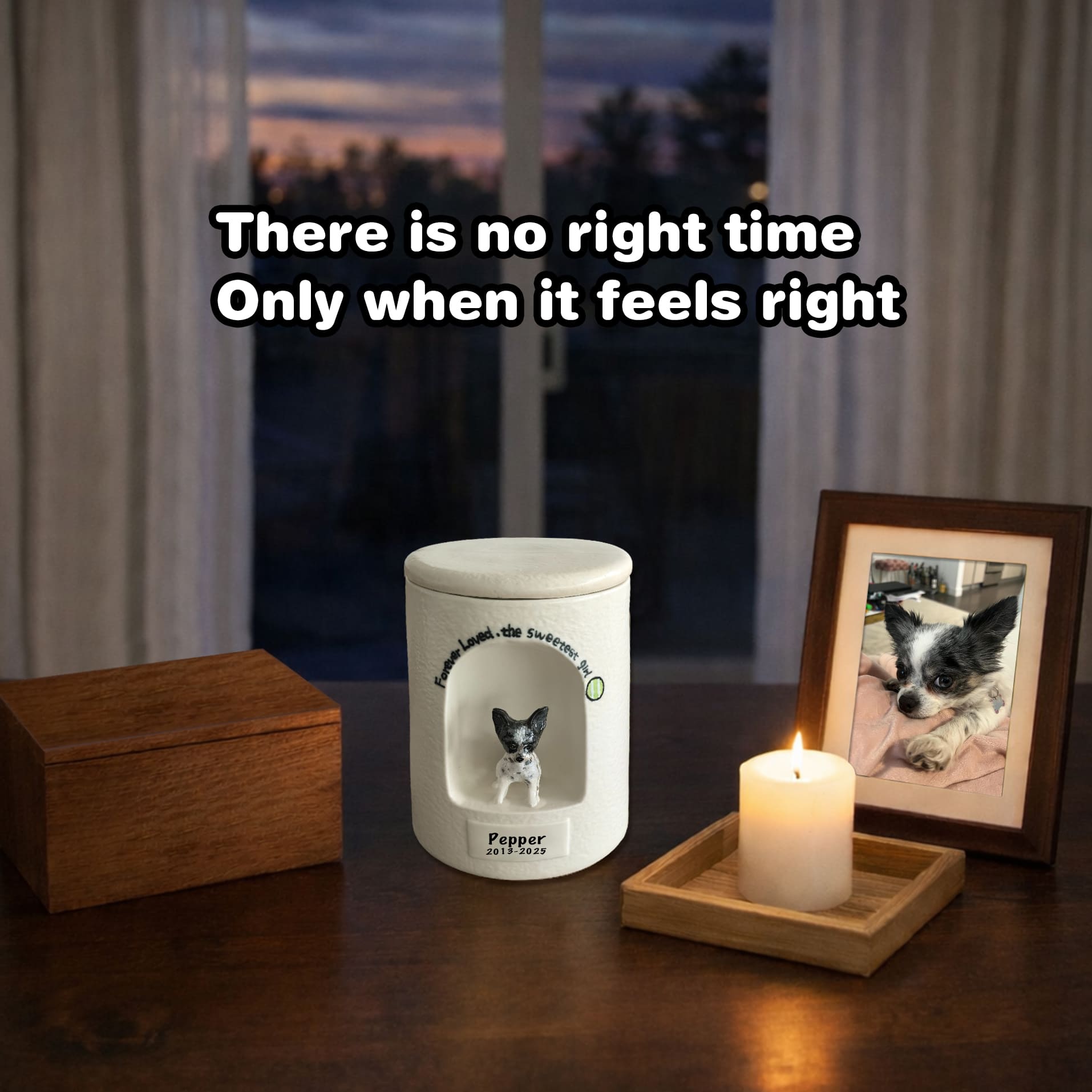 Personalized Dog Urn #BC404