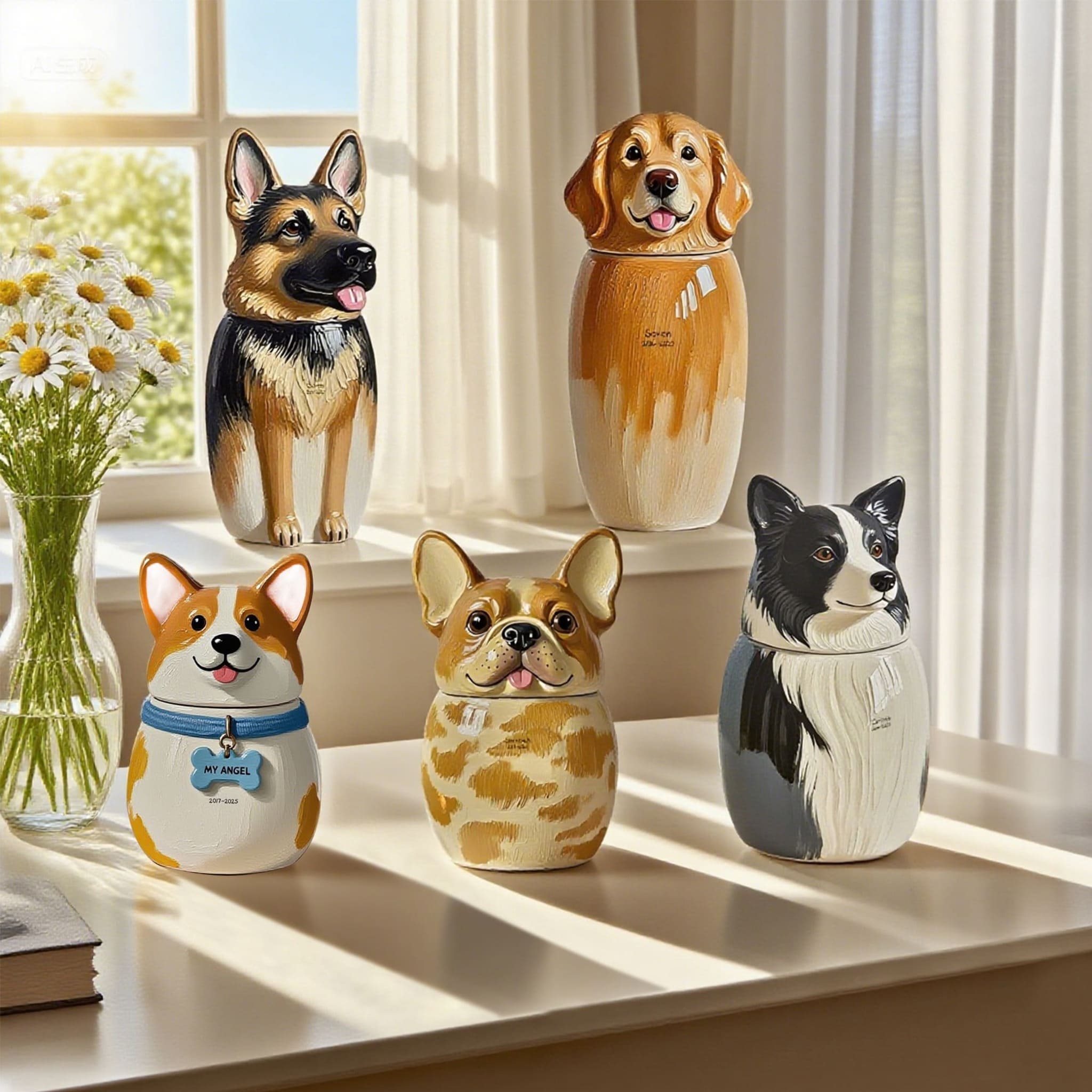 Pet Urns for Dogs & Cats Ashes