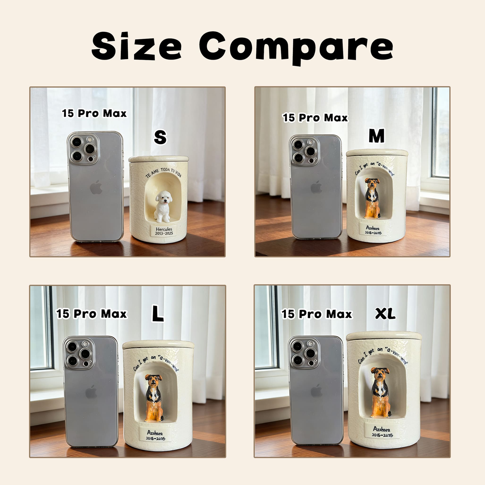 Personalized Dog & Cat Urn #BC402